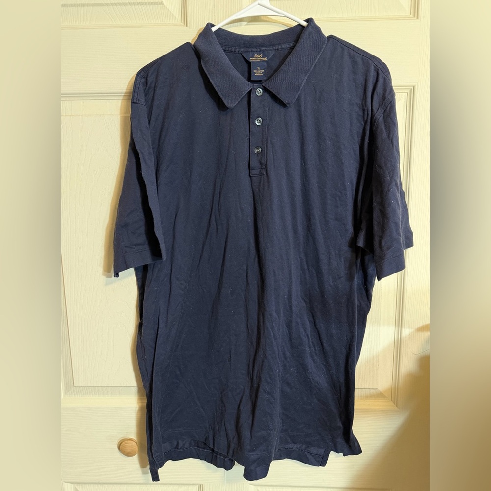 Brooks Brothers 346 XL Dark Blue Polo Shirt